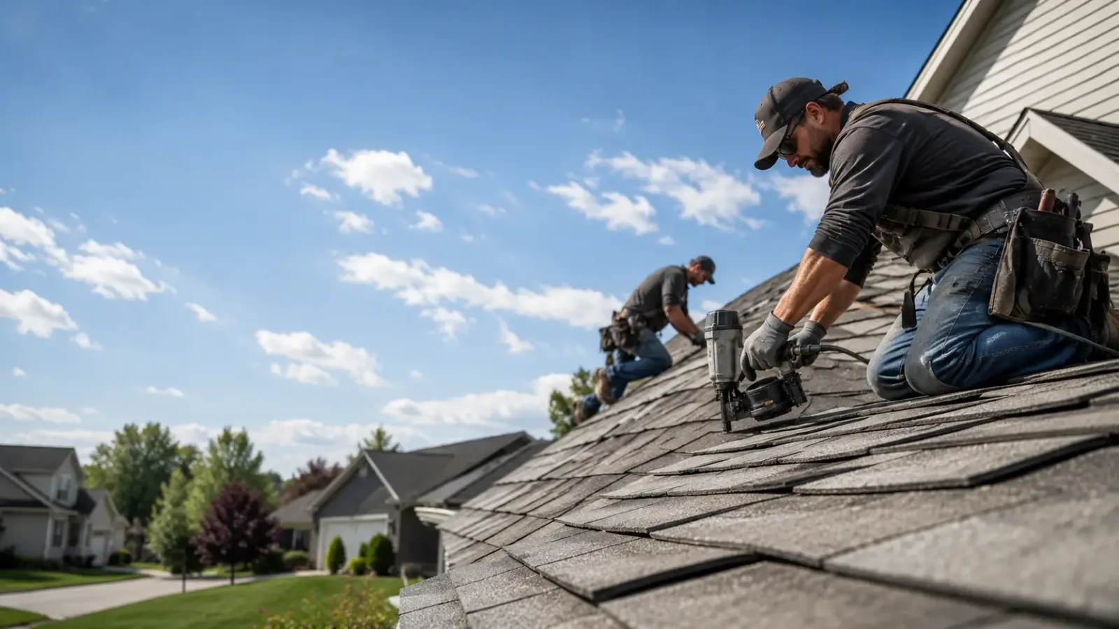 Storm Damage Roof Repair in Wayne, OK near me